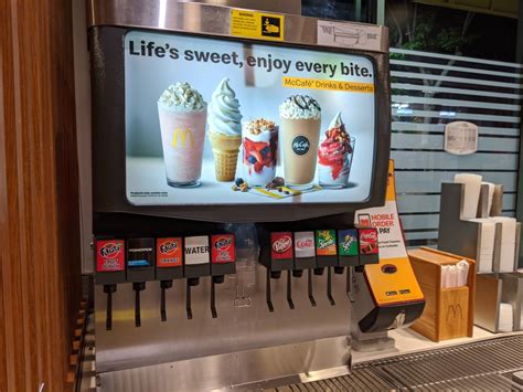 McDonald’s to phase out self-serve soft drink fountains